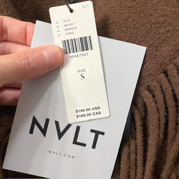 Anthropologie Chocolate Fringe Blazer - Picture 13 of 16